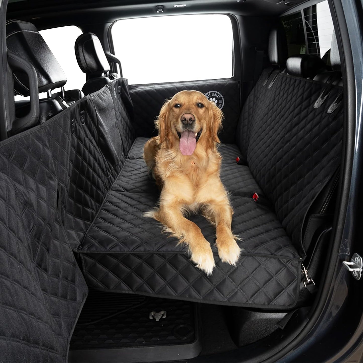 hard bottom backseat extenders for dogs with door protection
