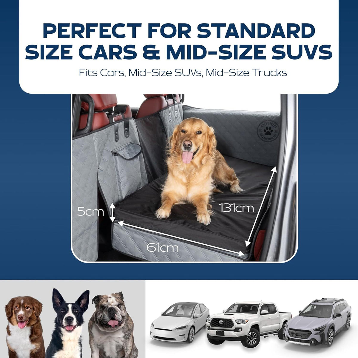Travel Dog Bed for Car