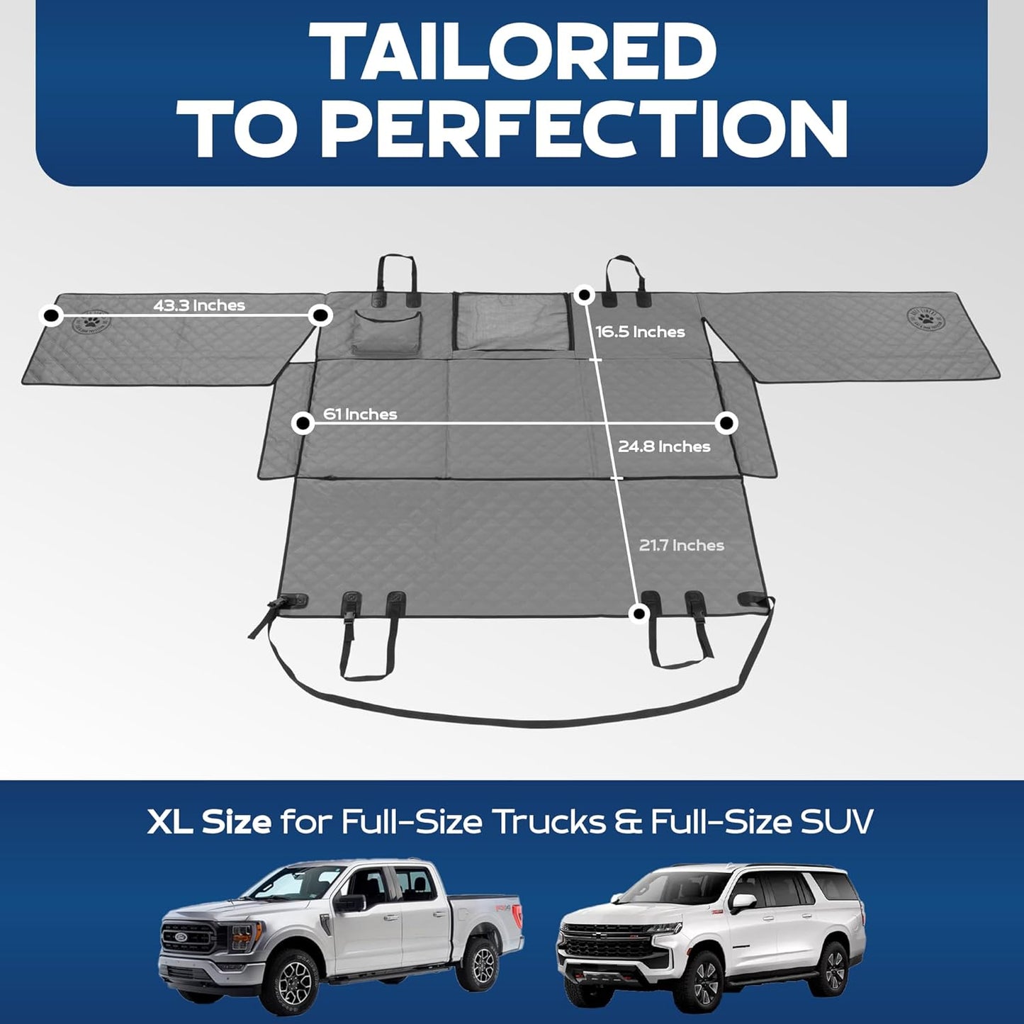 gray / xl - full-size trucks / full-size suv