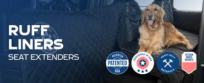 Hard Bottom Backseat Extenders for Dogs with Door Protection